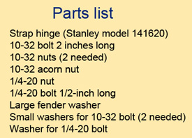 Parts list